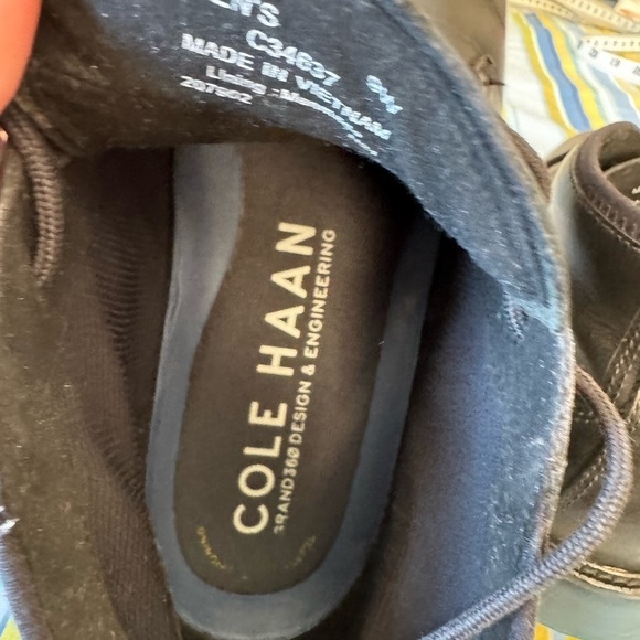 mens cole haan grand360 black Boots 9w - Picture 9 of 12